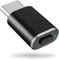 AXFEE Preciso USB C Mouse Jiggler, Tre modalità tra cui Scegliere, con ON/OFF e display, con multi-traccia, senza driver, plug-and-play, Compatibile Con Windows XP/7/8/10、Mac OS、Android、Linux- Nero