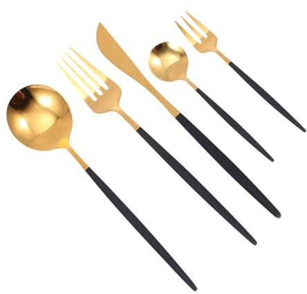 NAMOARLY Cubiertos Inoxidable De Vajilla Completo Cucharas Tenedores y Para Cocina