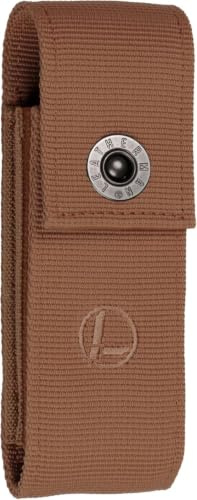 Leatherman Nylon Sheath, Sienna, Large | Holster for Charge, Crunch, Rebar, Rev, Skeletool, Wave & Wingman