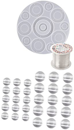 HAPINARY 1Satz Silikonform für DIY Windspiel Anhänger Handgemachte Epoxidharz Gießform Bastelvorlagen für Einzigartigen Schmuck und Kunstwerke für