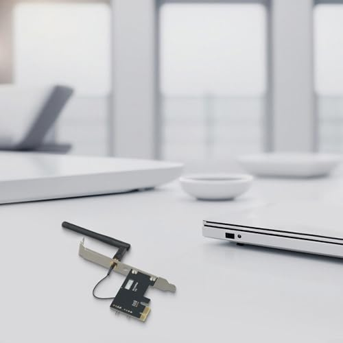 Zilimontt Wifi Pcie Remote Boot Alexa for Desktop Card Compatible with Amazon Computers Google Home Ifttt Switc App Control 24GHz Wireless Smart Power On/Off Tuya