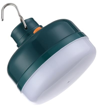 Notleuchte Halloween Feier LED Licht 100w 2400mah Magnetisch Grün | Campinglaterne mit Haken, Dreistufige Beleuchtung, Rainproof, Metall PC Pp, für Zelt und Notfall