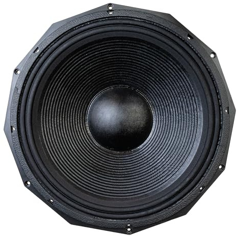 BishopSound BWP15/8ohm 15 Subwoofer Driver 1000W RMS / 2000W Program Power – 8 Ohm PA Speaker Woofer – Professional Sub Bass Loudspeaker Driver for PA Systems, DJ Speakers & Speaker Repair