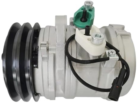 Compresor de aire acondicionado compatible con Hyundai Atos Kubota Landini Komatsu TSP0155259 3541139M91 46443509 46469764 22E9791110 717638 11002-201