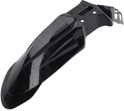 Aramox Motorrad-Kotflügel Vorne, Schwarzer Dirt Bike-Kotflügel, Universell für CRF150/230F XR125 XR250 XR450 KLX125 KLX250 SX EXC XCF SXF SMR
