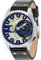 Police Herren Multi Zifferblatt Quarz Uhr mit Leder Armband PL15217JS.04