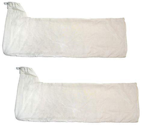 HQRP Dust Collector Bag (2-Pack) Compatible with Bosch GTS1031, GTS1041A, 4000, 4100, 4100-09 Worksite Jobsite Tablesaws