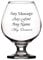 ukgiftstoreonline Personalised Engraved Brandy Glass Wedding Birthday Best Man Usher Godfather