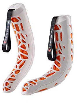 DRYSURE Extreme Boot Dryer, With Reusable Moisture Absorber Insert. Dry Your Boots Without Heat Or Electricity, Suitable For Ski & Snowboard Boots, Wetsuit Boots & Walking Boots. (White & Orange)
