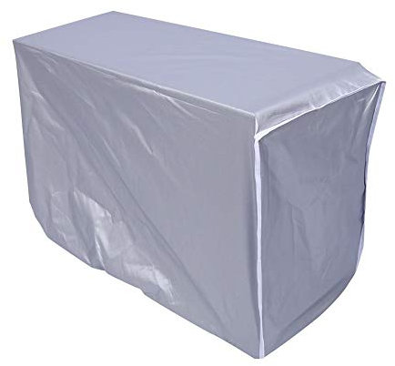 Cubierta del acondicionador de aire-Fundas Aire Acondicionado Exterior 80x50-Duokon Cubierta de Aire Acondicionado para Exteriores Antipolvo Anti-Nieve Impermeable Impermeable para el hogar 3 tamaños