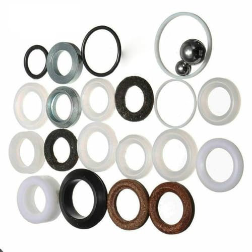 22 STÜCKE Paint Sprayer Dichtungsring Repair Kit 12mm-27mm for 390 395 490 495 595 for Wagner/Graco Paint Sprayer (Color : 22pcs)