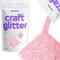 Hemway Craft Glitter - Light Rose Gold | Ultrafine Metallic Sequin Flakes for Resin & Epoxy Crafts | Supplies for Tumblers, Cards, Jewellery, Candle, Hair, Face, Body & Nail Art | 100 g