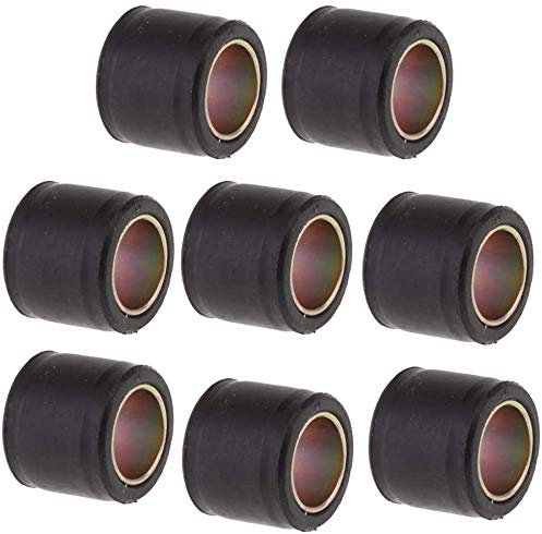 GIVBRO Stoßdämpfer Gummi-Buchse, Universal für Motorrad, 14 mm, 8 Stück