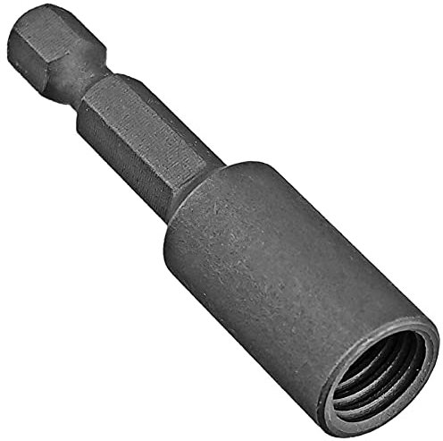 MegaHaustechnik Stockschraubeneindreher M8 | Eindreher für M6, M8, M10, M12 | Chrom-Vanadium-Stahl, Zink phosphatiert, Außensechskantantrieb 1/4 Zoll