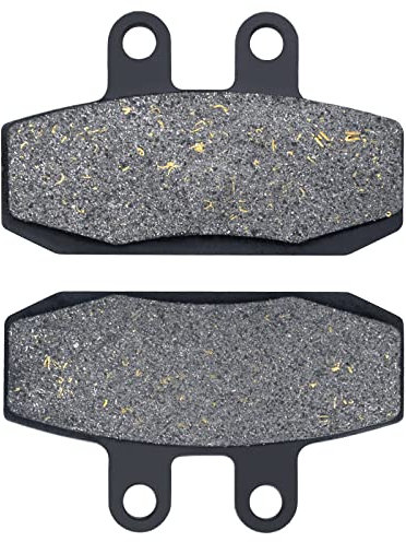 AHL 1 Paar Motorrad Vorderer Bremsbeläge Kompatibel mit HONDA SJ 50 P/R/S/T/V/W/X ‘Bali’ 1993-1999/ SJ 100 T/V/W/X ‘Bali-Ex 1996-1999/ CA 125 V/W/X ‘Rebel’ 1998-2000/ XL 200 L 1985