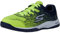 Skechers Herren Viper Court Pickleball Sneaker, Yellow Synthetic Mesh Navy Trim, 47 EU