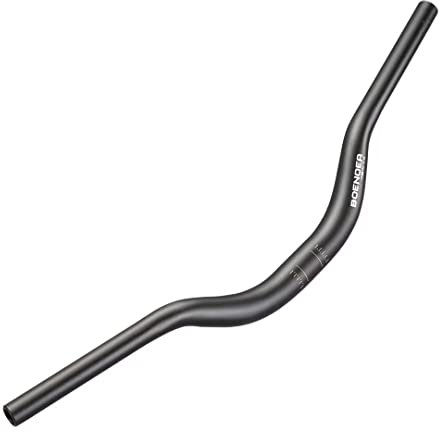 Boenoea FahrradLenker MTB Lenker 25.4mm/31.8mm* 620MM Riser Bar Aluminiumlegierung für Mountainbike und Rennrad