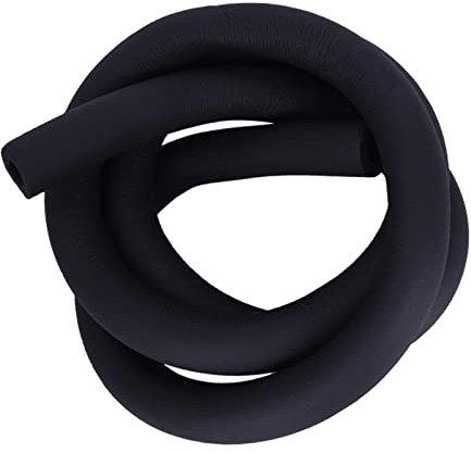 Rohrisolierung Schwarzer Schaumstoffschlauch -ID 6mm 13mm 16mm 20mm 25mm 43mm 50mm 90mm 110mm Isolierschlauch Klimaanlagen Griffgriffstütze Frostschutz Wärmedämmung 1,8 M Länge ( Size : ID 6MM x 15MM