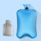 Bouillotte (3 litres), sac d'eau chaude pour soulager la douleur, les crampes menstruelles, le cou et les épaules, pack froid chaud pour la thérapie chaude et froide et chauffe-pieds, bouillotte en si