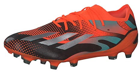 adidas Men's X Speed Portal Messi.1 Fg Sneaker, Team Solar Orange Silver Met Core Black, 9.5 UK