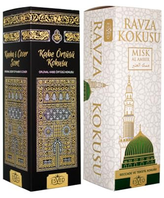 Duft der Kaaba + Medina Ravza Duft Raumduft Spray 400ml Islamische heilige Stätten Raumspray