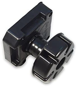 IHC Möbelfüße mit Sockelclip Möbelfuß Sockelfuß Sockelfüße Tischfuß Fuß Füße verstellbar 85-125mm, 4 Stück