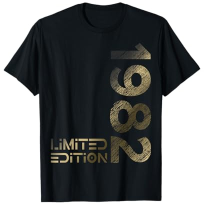 Limited Edition Jahrgang 1982 Mann Frau 44. Geburtstag T-Shirt