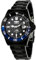 Invicta Pro Diver 44713 Herren Uhr - Wasserdicht - Analog - Quarzuhrwerk - Edelstahl mit schwarzen zifferblat - 43mm