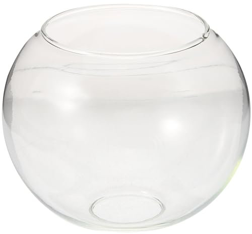 Holibanna Clear Glass Globes Shade Replacement Pendant Lamp Shade Light Bulb Cover Modern Clear Glass Lampshade for Pendant Light Fixtures
