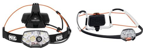 PETZL - Stirnlampe NAO RL - Unisex, Schwarz, Einheitsgröße & - Stirnlampe IKO CORE - Unisex, Schwarz, Einheitsgröße