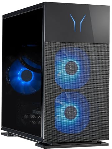 ERAZER Hunter X30 High-End Gaming Desktop PC (Intel Core i7-14700F, 16GB Kingston Fury Beast RGB DDR5 RAM, NVIDIA GeForce RTX 4070 SUPER 12GB GDDR6X, 1TB PCIe SSD, Wasserkühlung, Win 11 Home)