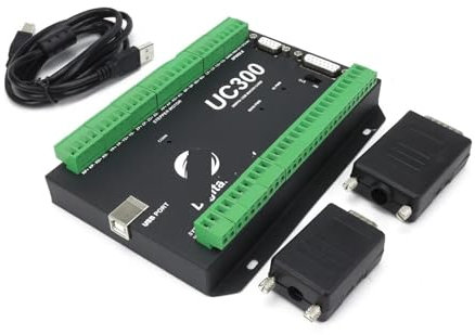 HUAYONGSS Tarjeta de Control de 3/4/5/6 Ejes for fresadora con Controlador de Movimiento USB de actualización CNC UC300(3Axis)