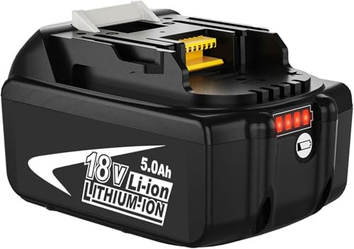 BL1850B batteria 18V 5.0Ah di ricambio per Makita batteria 18V per Makita batteria BL1850 BL1860 BL1840B BL1840 con display LED