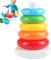 Stapelbare Kreise – stapelbare Regenbogenringe, stapelbares Regenbogen-Ringspielzeug | Stapelturm für frühes Lernen, Stapel, Spielzeug für Kinder, Ringstapler