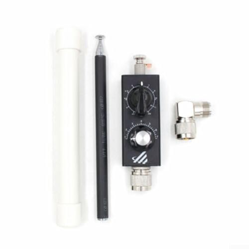 Antenna con sintonizzatore regolabile, per Yaesu FT-817, per ICOM, 703, K2, USDX, MCHF, antenna HF a onde corte QRP da 20 W, 5-55 MHz