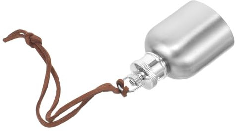 Mini Petaca Inoxidable para Vino para Camping y Actividades