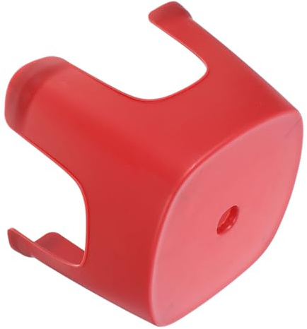 EPIGEIST Rutschfester ohne Grate Tritthocker in Rot aus Pvc Stabiler und Sicherer Fußhocker für Badezimmer und Büro für Kinder und Erwachsene