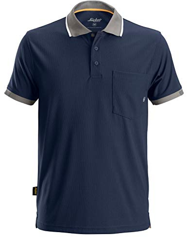 Snickers 27249500007 Size X-Large Allroundwork 37.5 Technology Polo Shirt - Navy Blue