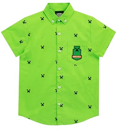 Minecraft Boys Creeper Shirt