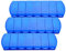 Schramm® 3 Stück Tablettenbox blau 11x4x1,5cm Pillen Tabletten Box 7 Tage Schachtel 3er Pack Tablettendose Pillendose Pillenbox Tablettenboxen Pillendosen Pillen Dose