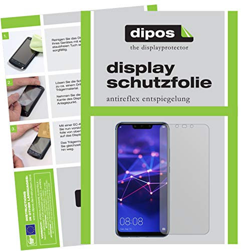 dipos I 6X Protector de Pantalla Mate Compatible con Huawei Mate 20 Lite pelicula Protectora