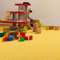Steffensmeier Teppichboden Cambridge Young Meterware | Auslegware für Kinderzimmer Wohnzimmer Schlafzimmer | Gelb, Größe: 300x400 cm