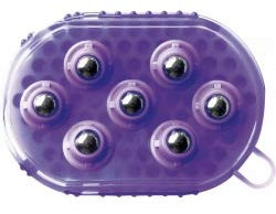 Reithandschuhe doppelseitig Striegel und Massage hippotonic