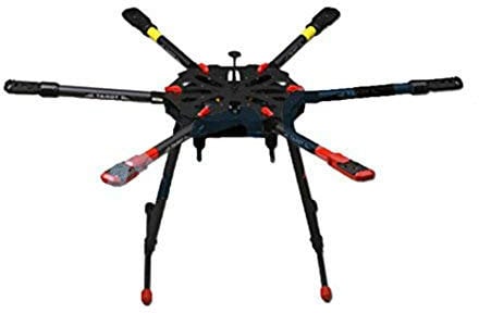 Tarot TL6X001 X6 6 Axis Umbrella Carbon Fiber Airframe Foldable Hexacopter Frame Kit Electronic Retractable Landing Skid for DIY RC FPV Drone