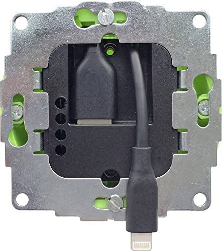 Smart things s24L/A sCharge 12W Unterputz-Netzteil mit 8pin-Anschlusskabel, Silber, sCh-12W-8pin-1.0A