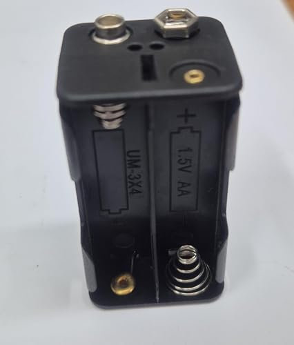pieffe Contenitore Porta BATTERIE Stilo AA 4 POSTI Nuovo Senza Fili 7129