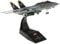 1:100 Scala F-14 Fighter Militare Modello Diecast Modello Il Basamento