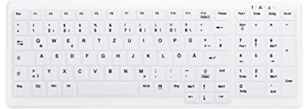 Active Key AK-C7000 Desinfizierbare Tastatur mit Nummernfeld (Kabelgebunden, vollversiegelt, IP68)