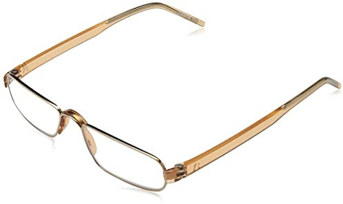 Rodenstock Unisex Leesbril Proread R2180 Lesehilfe bei Weitsichtigkeit Brille mit leichtem Edelstahlgestell 1 5 2, Rose Gold, +1,5 EU