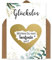 OWLBOOK Rubbelkarte Taufpate Fragen - Willst du mein Taufpate sein - Karte mit Rubbelherz Gold Geschenke Geschenkideen für den Taufpaten Pate zur Taufe